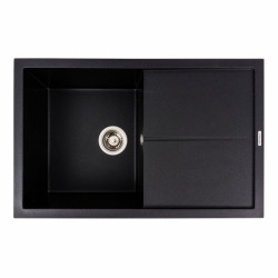 Кухонна мийка Valeso 7950 MAGNUM чорний металік