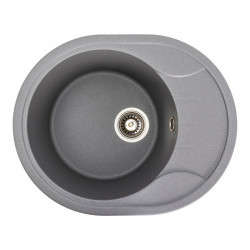 Кухонна мийка Valeso 5847 ONYX матова сірий мусон