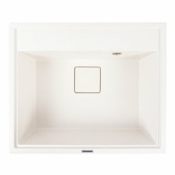 Кухонна мийка Valeso 6050 SHERLIT матова білосніжна