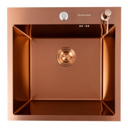 Кухонная мойка Valeso Handmade 50x50 PVD медная (3,0/0,8)
