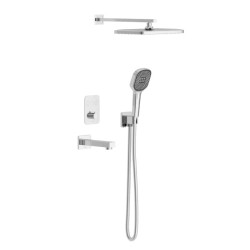 Душова система прихованого монтажу Imprese BILOVEC Click t04800901SBC хром