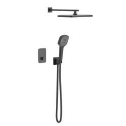 Душевая система скрытого монтажа Imprese BILOVEC Click t04800910SAC черный матовый