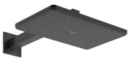 Лійка для верхнього душу Hansgrohe Raindance Alive Q 24550340 чорний шліфований хром