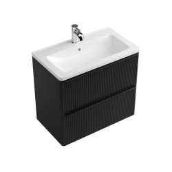 Тумба з раковиною Fancy Marble (Буль-Буль) Maycan 80 графіт матовий