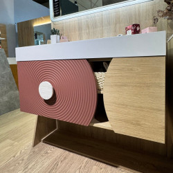 Тумба з раковиною Fancy Marble (Буль-Буль) MATTY