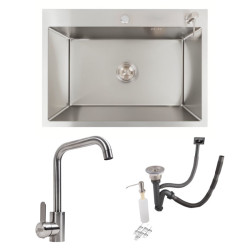 Кухонна мийка Valeso Handmade 70x50 + Valeso KT 11