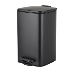 Ведро для мусора Zerix Kubix-TC0108 Black 8 л черный (ZX5892)
