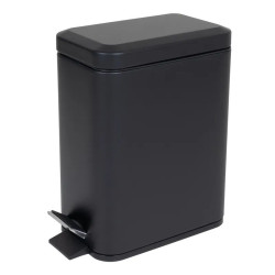 Ведро для мусора Zerix Sansa-TC0105 Black 5 л черный (ZX5894)