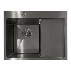 Кухонна мийка Mixxus MH6350L Nano-Black (3.0/0.8) (MI7045)