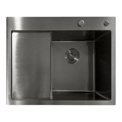 Кухонна мийка Mixxus MH6350R Nano-Black (3.0/0.8) (MI7047)