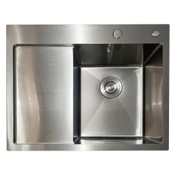 Кухонна мийка Mixxus MH6350R Nano-Silver (3.0/0.8) (MI7046)