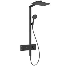 Душевая система Hansgrohe Raindance Alive Q 340/210 1jet EcoSmart ShowerSelect Comfort, Matt Black (24581670)