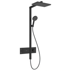 Душевая система Hansgrohe Raindance Alive Q 340/210 1jet ShowerSelect Comfort, Matt Black (24580670)