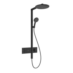 Душевая система Hansgrohe Raindance Alive S 300 2jet с ShowerSelect Comfort, Matt Black (24595670)
