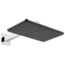 Лійка для верхнього душу Hansgrohe Raindance Alive Q 340/210 2jet EcoSmart с держателем, Chrome (24551000)