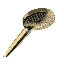 Лейка для ручного душа Hansgrohe Raindance Select S PowderRain 120 3jet P EcoSmart, Polished Gold Optic (26515990)