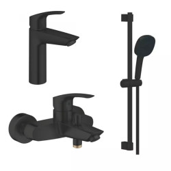 Набір змішувачів Grohe EuroSmart чорний (UA123246M243)