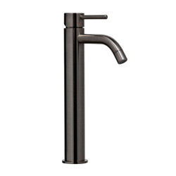 Смеситель для раковины Paffoni Light высокий, Brushed Black Nickel (LIG081NKNSP)