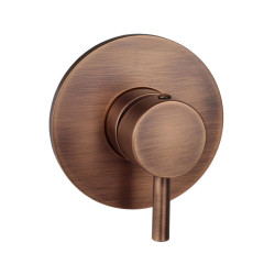 Змішувач прихованого монтажу для душу Paffoni Light, Brushed Copper (LIG011RMSP)