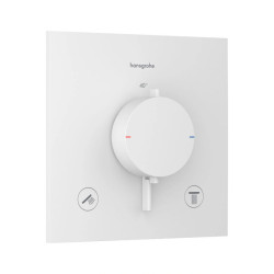 Змішувач термостатичний прихованого монтажу для душу Hansgrohe Ecostat Comfort E Matt White (33711700)