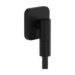 Шлангове підключення Hansgrohe FixFit Fine Q, Matt Black (28884670)