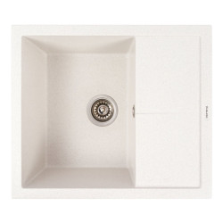 Кухонна мийка Valeso 5850 REYNA матова (біла в крапку)