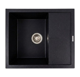 Кухонна мийка Valeso 5850 REYNA матова (чорний металік)
