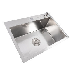 Кухонна мийка Valeso Handmade 58*43 DECOR (3.0/0.8)