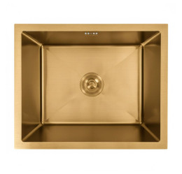 Кухонна мийка Valeso Handmade CM 54*44 Workstation золото PVD, монтаж під стільницю
