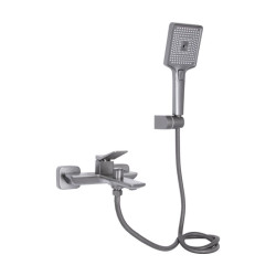 Змішувач для ванни Qtap Presto QTPRE259GRP45584 Graphite