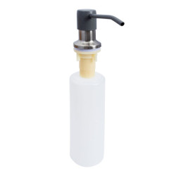 Дозатор для миючого засобу Valeso 102 (сірий металік)