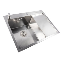 Кухонная мойка Valeso Handmade CM 65*50 L Decor (3.0/0.8)