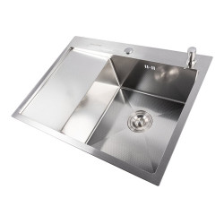 Кухонная мойка Valeso Handmade CM 65*50 R Decor (3.0/0.8)