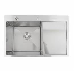 Кухонна мийка Valeso Handmade CM 78*50 L Decor (3.0/0.8)