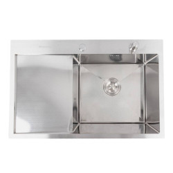 Кухонна мийка Valeso Handmade CM 78*50 R Decor (3.0/0.8)