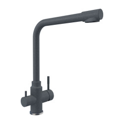 Кухонний змішувач із підключенням до фільтра Valeso KT 8201 (8626) Сірий мусон