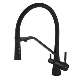 Кухонный смеситель Mixxus Premium Magnet 021 BLACK REFL.BLACK (MI6974)