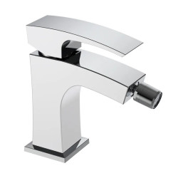 Смеситель для биде Koer KB-20007-04 (хром+белый) (KR5158)