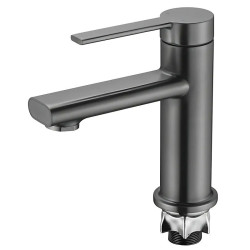 Смеситель для раковины Mixxus Lord 001 Nut Graphite (графит) (MI7137)