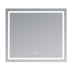 Дзеркало Qtap Mideya (MI2) 800х700 з LED-підсвічуванням Touch, з антизапот., З диммером, рег. яскравості QT2078NCF807048476