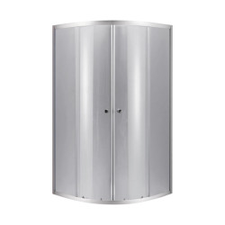 Душова кабіна Lidz Latwa SC90x90.SAT.LOW.DGR, скло темне тоноване 4 мм