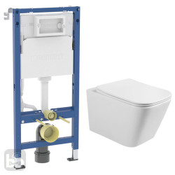 Инсталляция с унитазом Geberit Duofix Basic 458.103.00.2 + Volle Libra 2.0 vortice 1321.001000