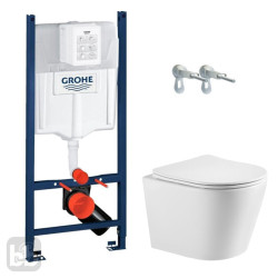 Инсталляция с унитазом Grohe Rapid SL 388400WG + Imprese Dobry c06802203