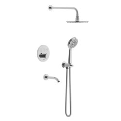 Душевая система скрытого монтажа Imprese Kucera Click t04803401SBC хром