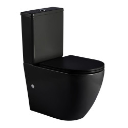Унітаз-компакт Imprese Lesna Rimless i11507 black