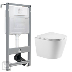 Інсталяція з унітазом Imprese i-FRAME i1210 + Imprese Dobry c06802203