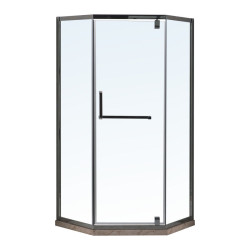 Душова кабіна RJ K1009-1006 120*120*190 хром, прозоре скло 8 мм, PVC подіум