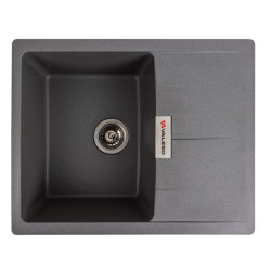 Кухонна мийка Valeso 6250 ZIRKONE матова сірий мусон