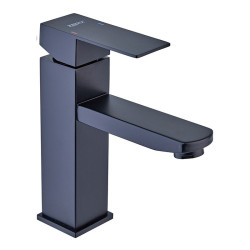 Змішувач для раковини Zerix KUB-001 Black (ZX4703)