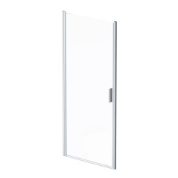 Душові двері Am.Pm Gem Solo Slide W90UG-100-1S-195BT (100 см, прозоре скло, профіль чорний матовий)